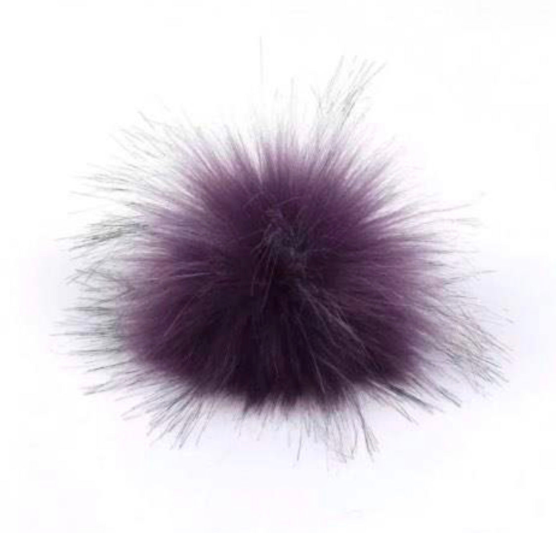 Faux fur Pom Poms - RETAIL