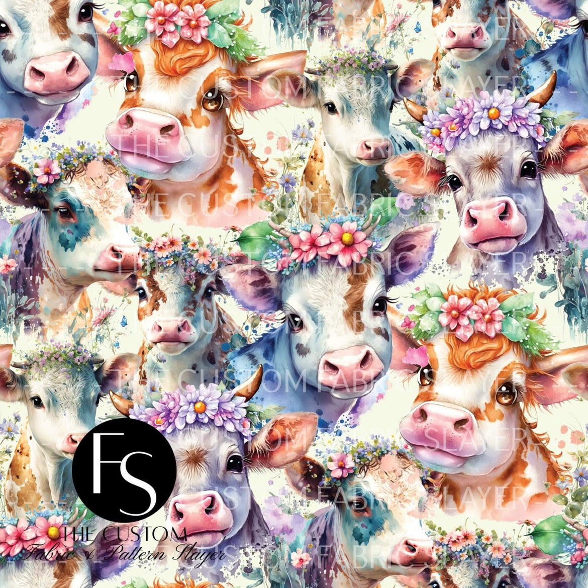 Spring Cows - BEAUTYBEEBRANDING