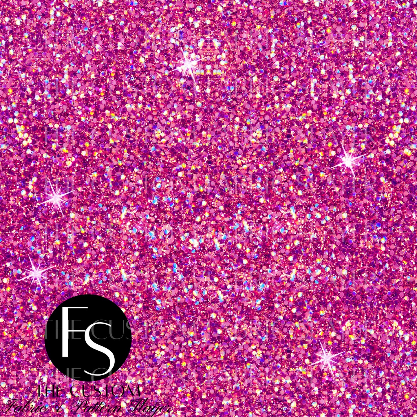 Magenta Digital Glitter Texture