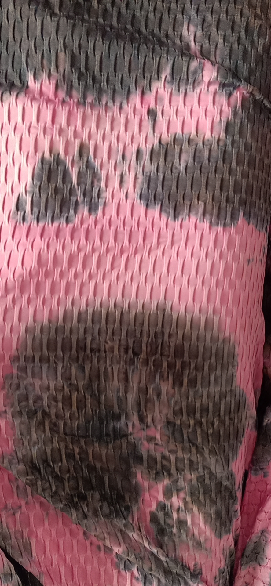 Tie Dye Honeycomb knit - RETAIL
