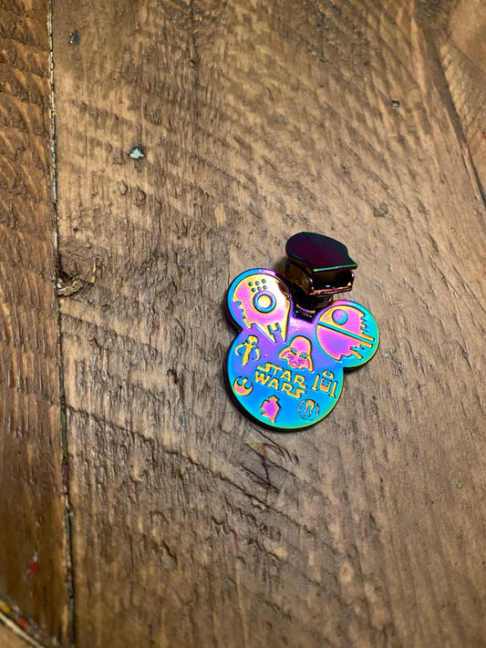 Outer Space Mouse Zipper Pull - Retail