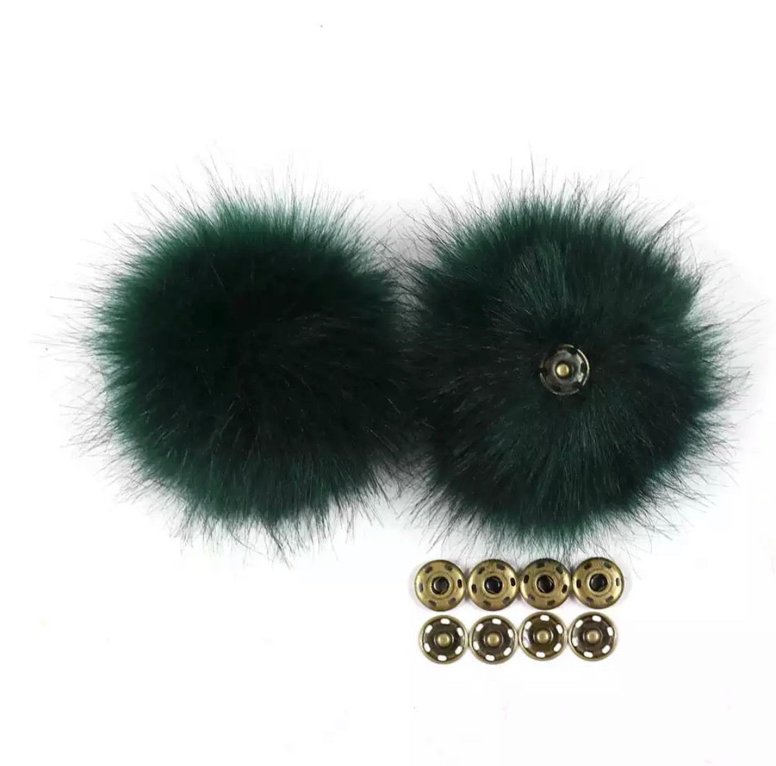 Faux fur Pom Poms - RETAIL
