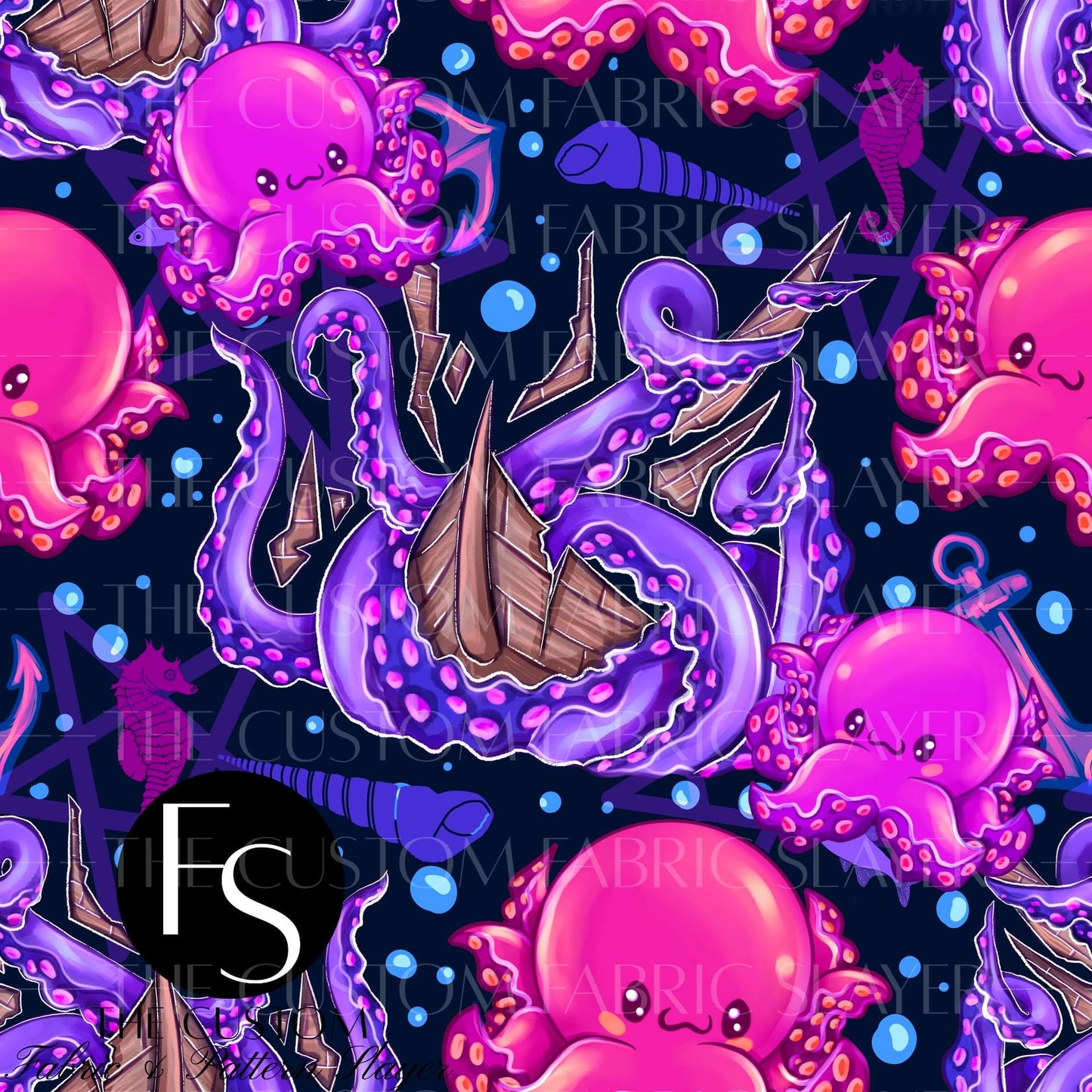Mama Kraken and her little - HEXREJECTS