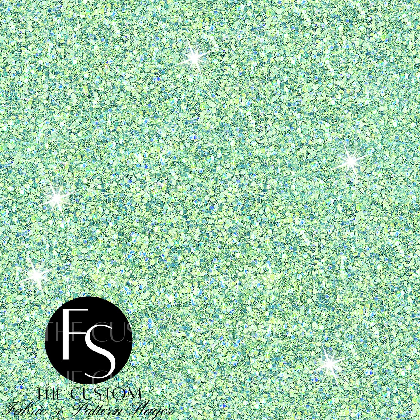 Seafoam Digital Glitter Texture