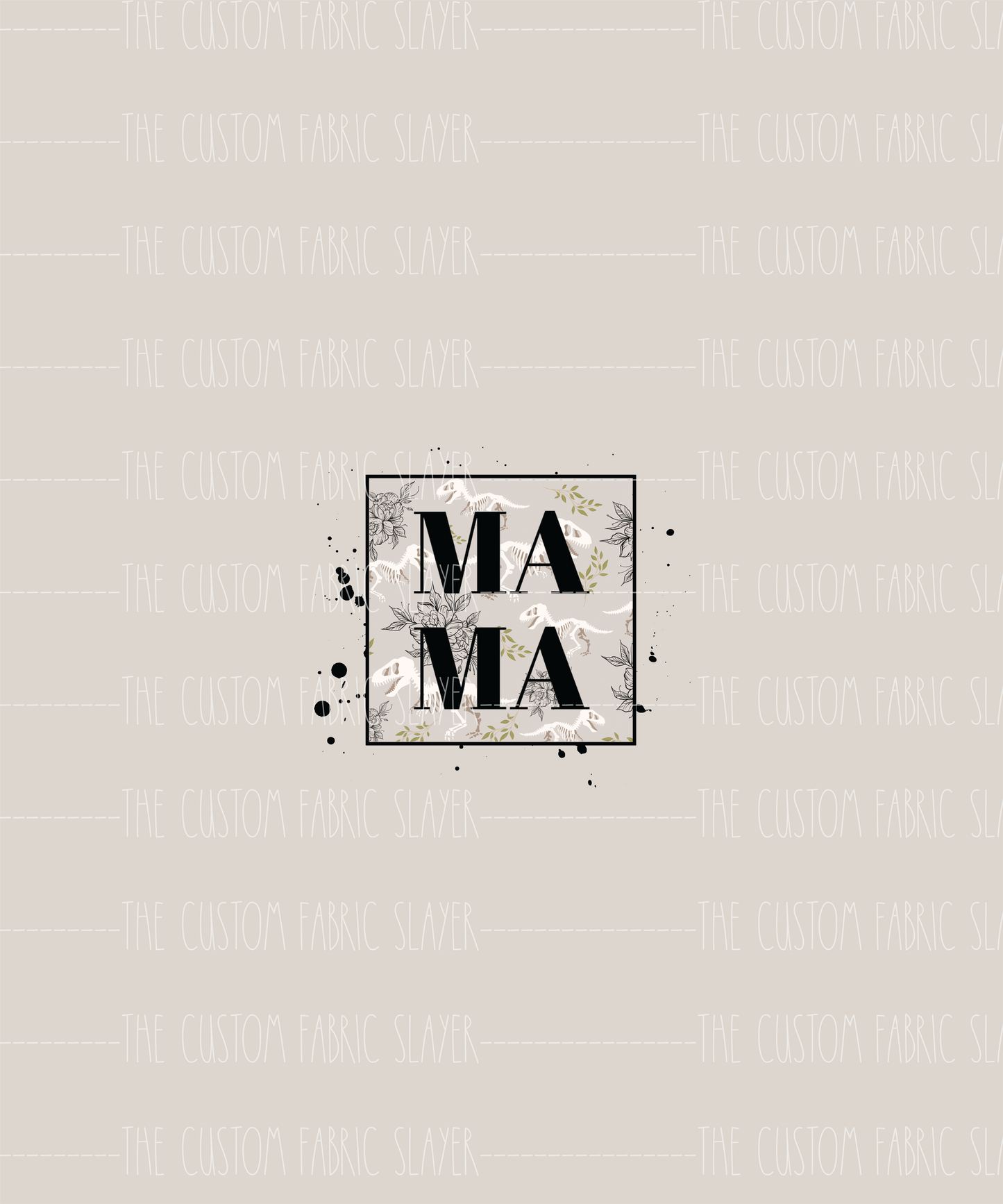 Mama Dinosaur Panel