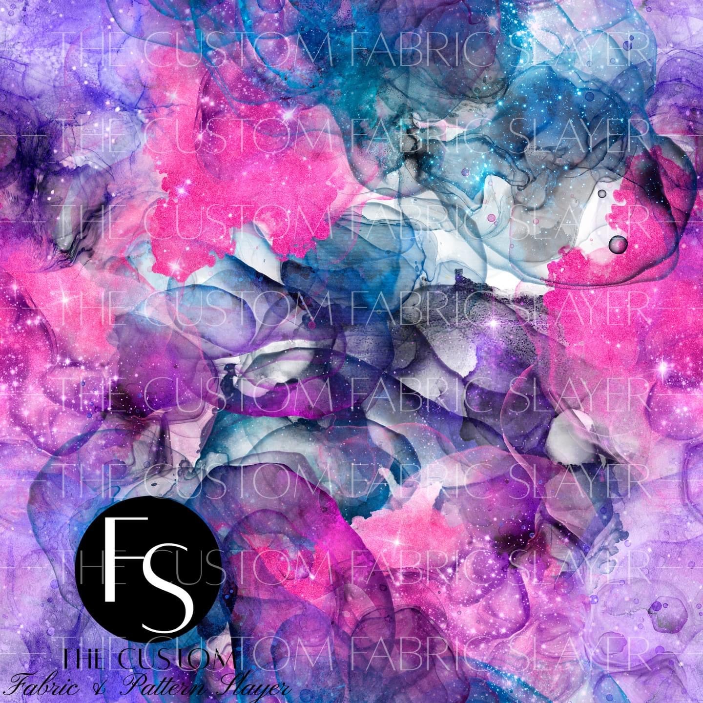 Shimmer Purple Rainbow Alcohol Ink