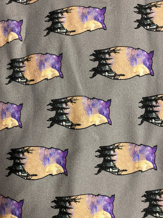Cotton Spandex - Into the Forest Owl - Regular Scale - RETAIL
