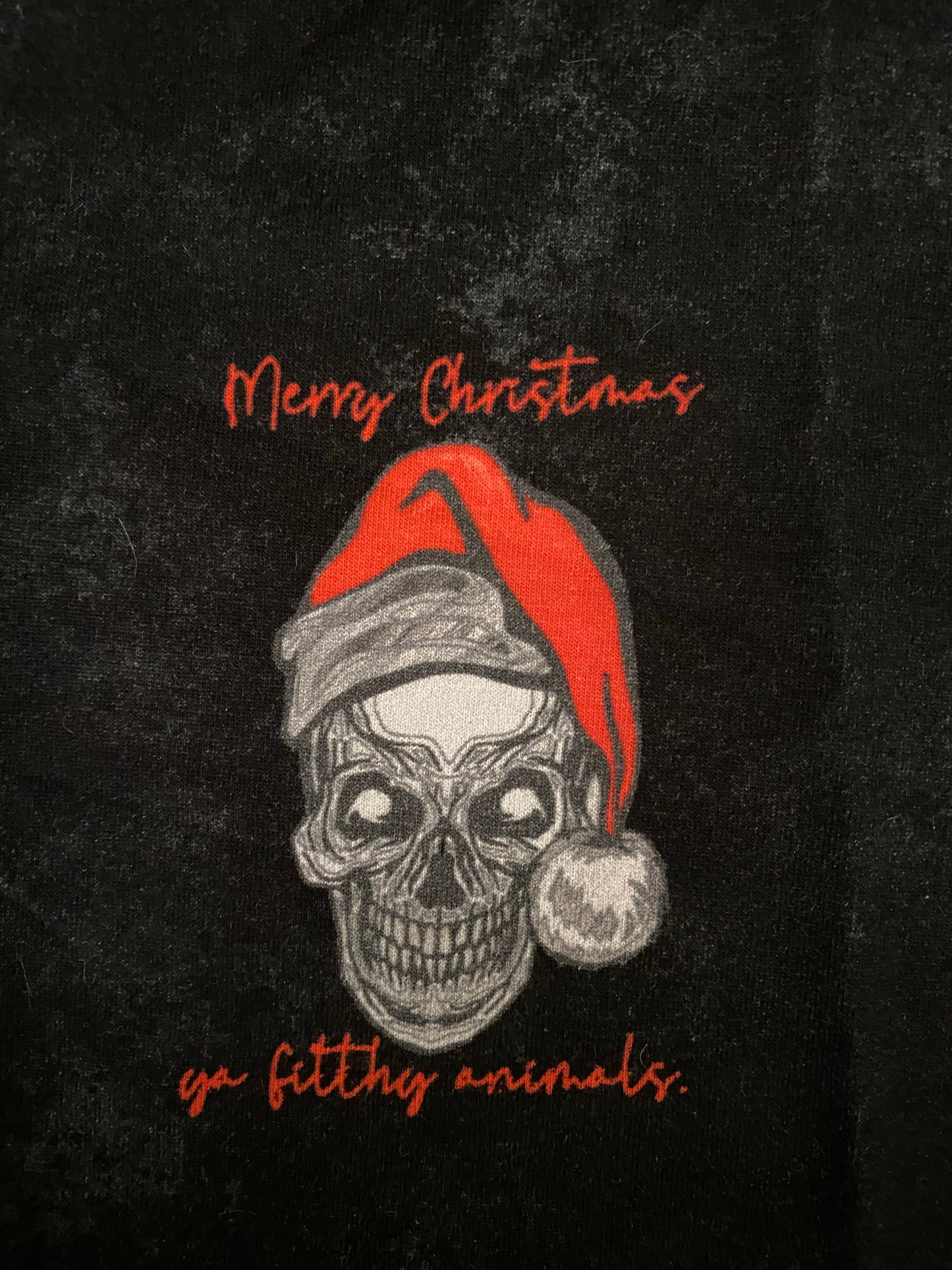 Merry Christmas ya Filthy Animal Panel - RETAIL