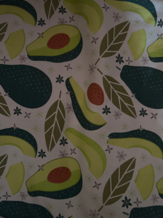 Cotton Spandex - greenary coffee -  Regular Scale - RETAIL