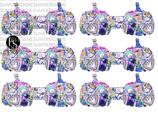 PUMPKINCORD005 - Cut and Sew Cord Organizer FABRICSLAYER - Preorder