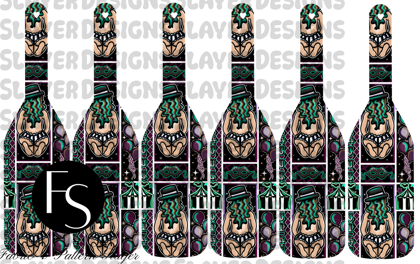 KINKMARK24 - Cut and Sew Bookmarks FABRICSLAYER - Preorder