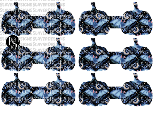 PUMPKINCORD006 - Cut and Sew Cord Organizer FABRICSLAYER - Preorder