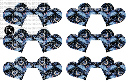 HEARTCORD006 - Cut and Sew Cord Organizer FABRICSLAYER - Preorder