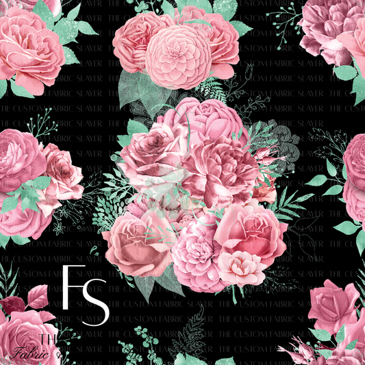Pink Florals  - FABRICSLAYER