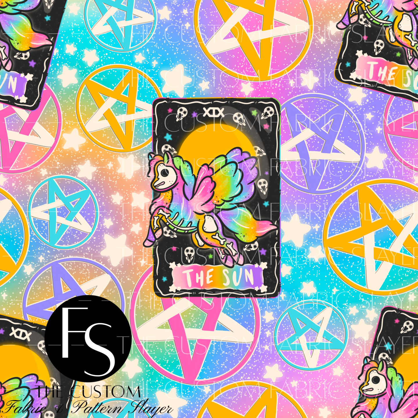 The Ombre Sun Tarot Cards - LYSSDOODLES