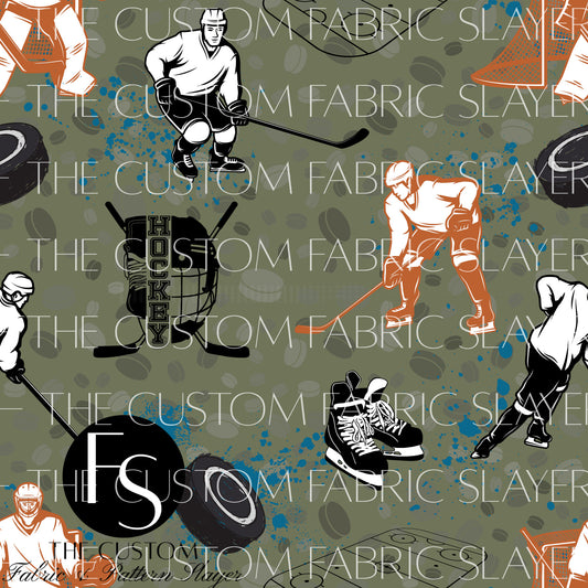 Green Hockey - SEAUNIVERSEDESIGNS