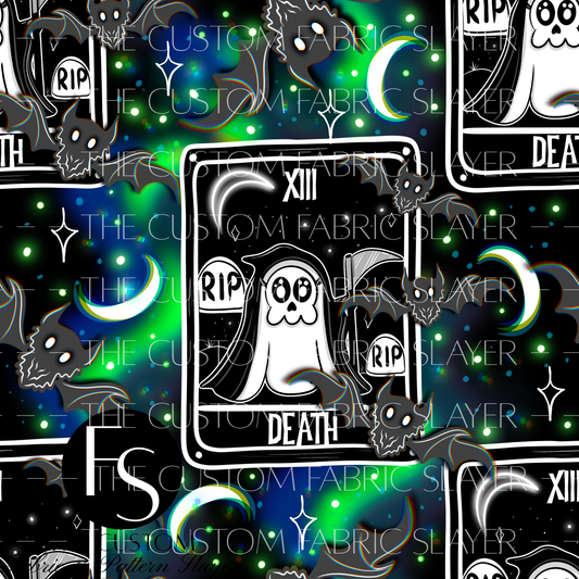 Death Tarot Card - ILLUMINATEDINKDIGITALS