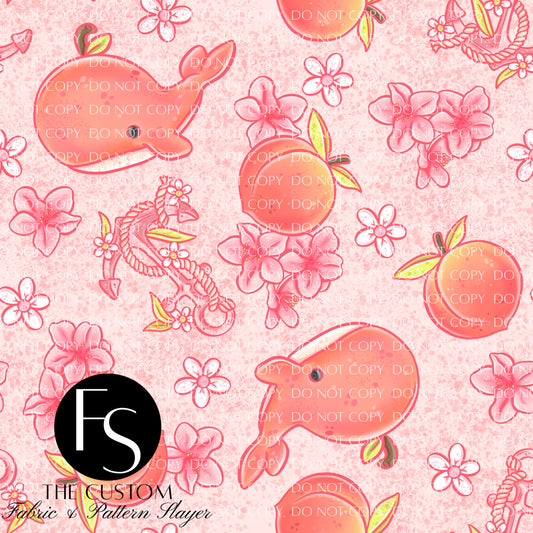 Peachy Whale - ARTWORKINGMAMA