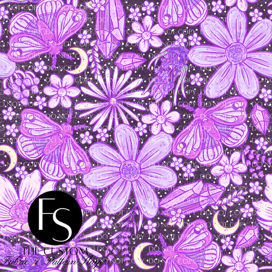 Purple Crystal Moths - ARTWORKINGMAMA