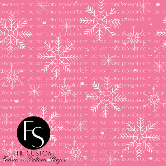 Pink Snowflakes - SCARLOW