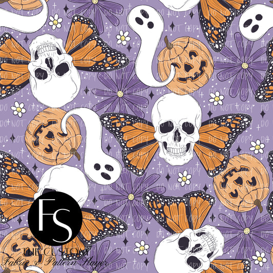 Monarch Skulls  - ARTWORKINGMAMA