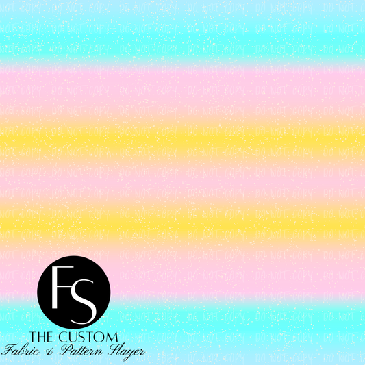Pastel Rainbow Pigs and Bacon Coordinate A  - LYSSDOODLES