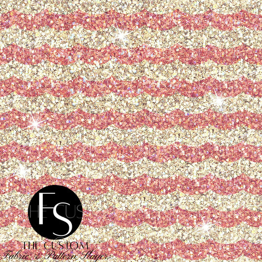 Wild Rose Waves Glitter