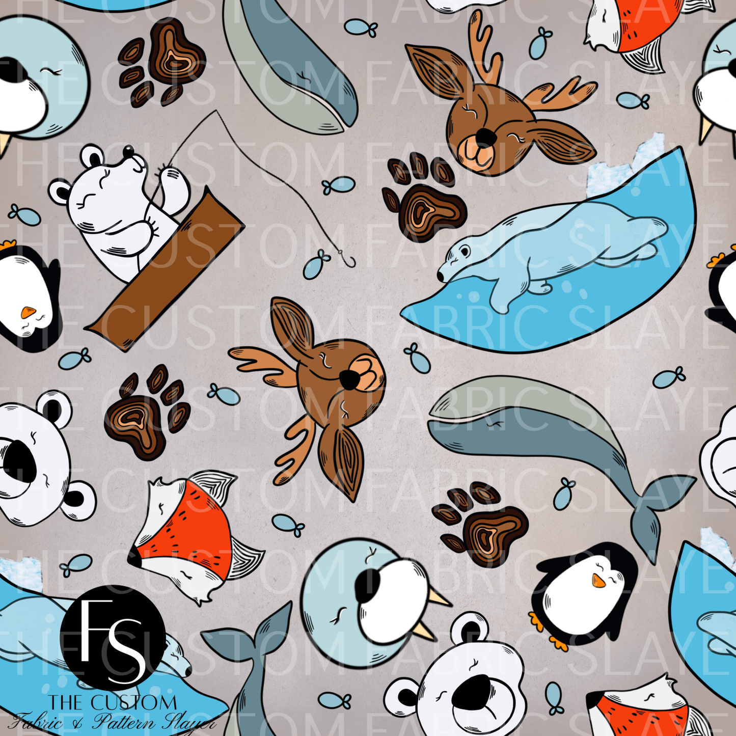 Wild Winter B-2 - LYSSDOODLES