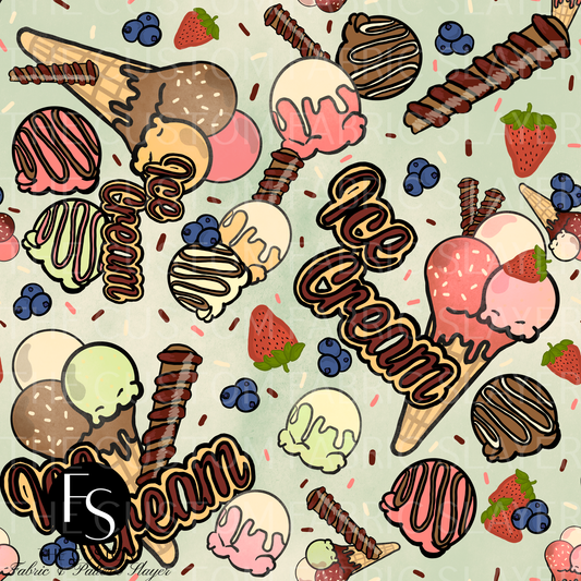 Ice cream Forever - LYSSDOODLES