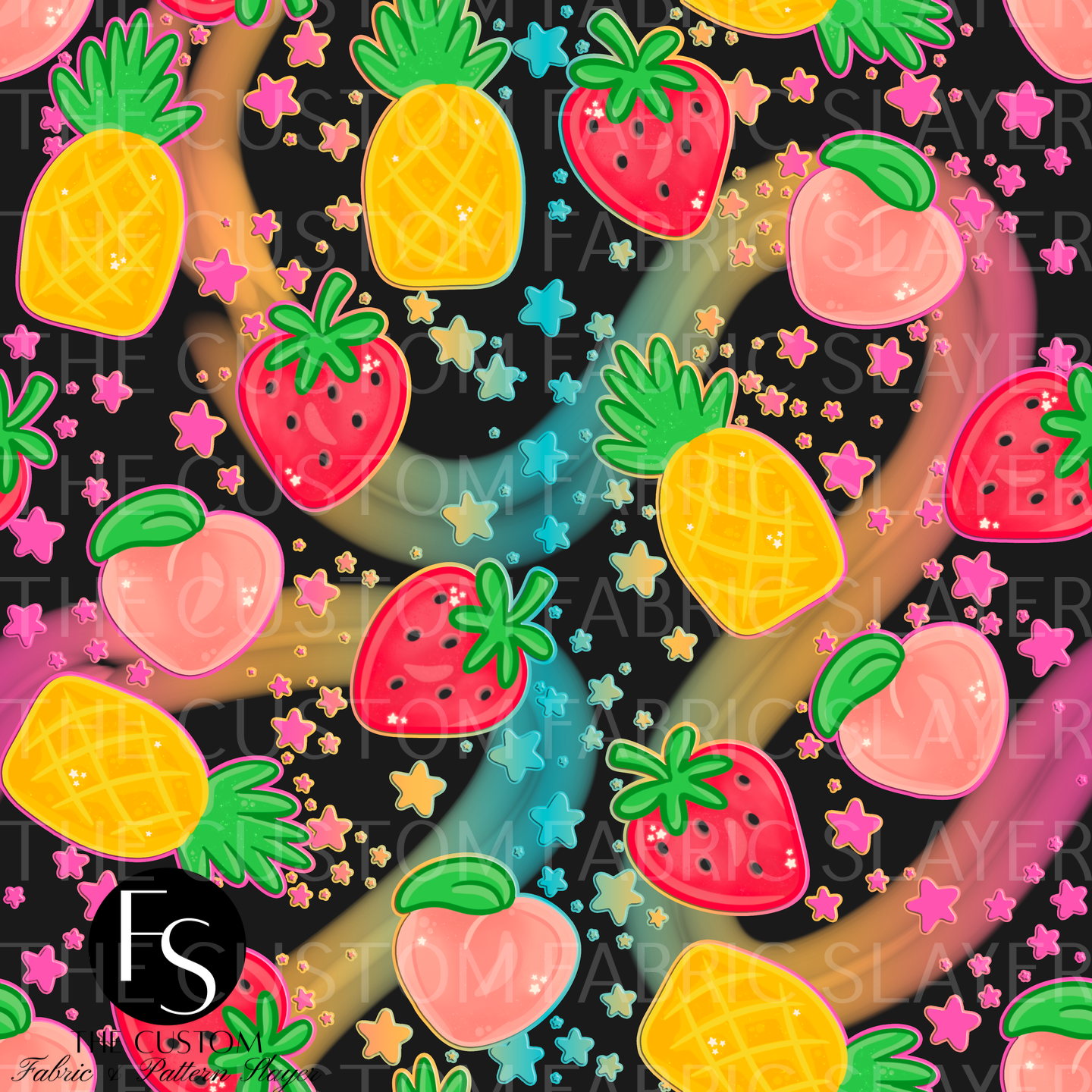 Summer Fruits B - LYSSDOODLES
