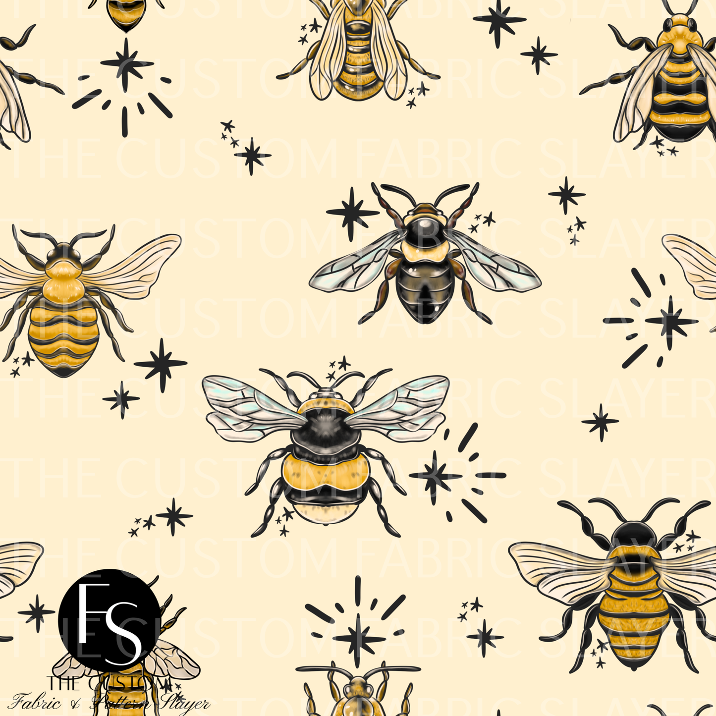 Bees A - LYSSDOODLES