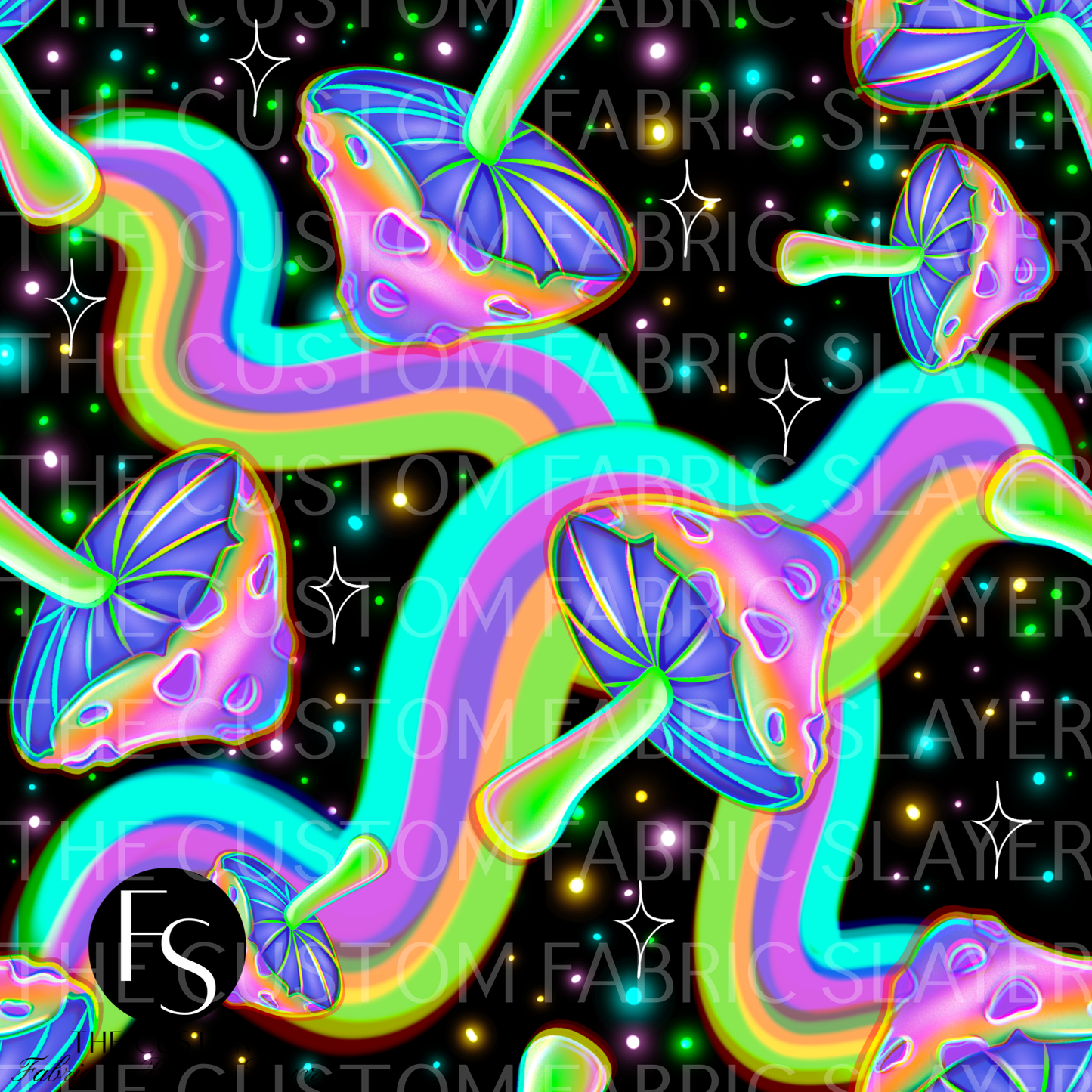 Trippy Mushrooms - THEILLUMINATEDINK