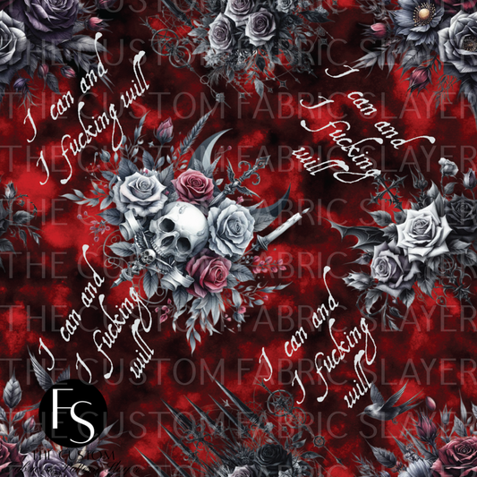 I can and I fucking will - FABRICSLAYER