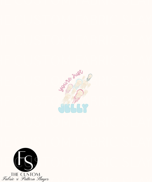 Floral Jellyfish B - LYSSDOODLES Panel