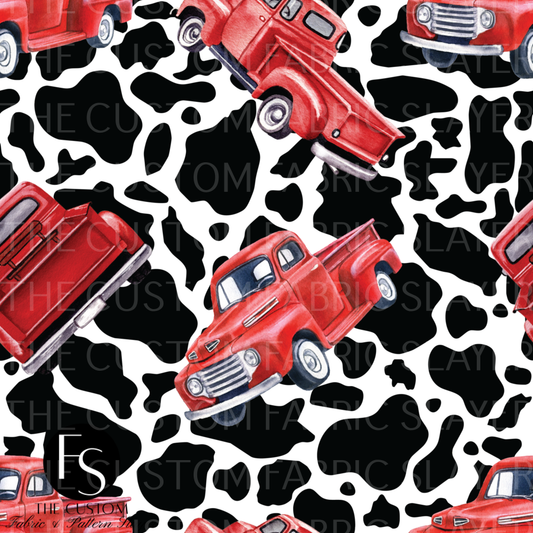Vintage Farm Trucks - FABRICSLAYER