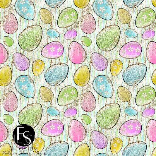 Glitter Easter Eggs