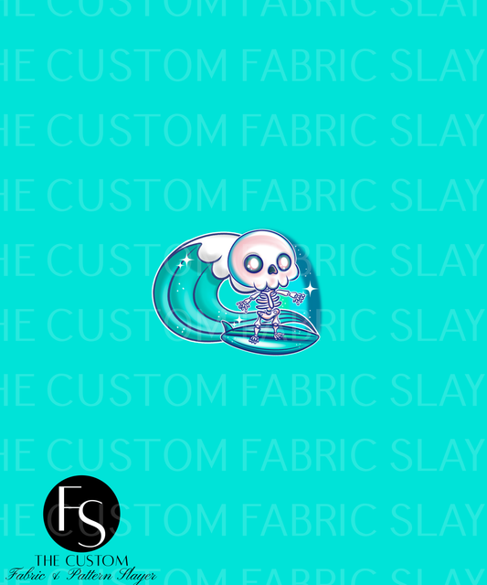 Surfing skeleton - THEILLUMINATEDINK Panel