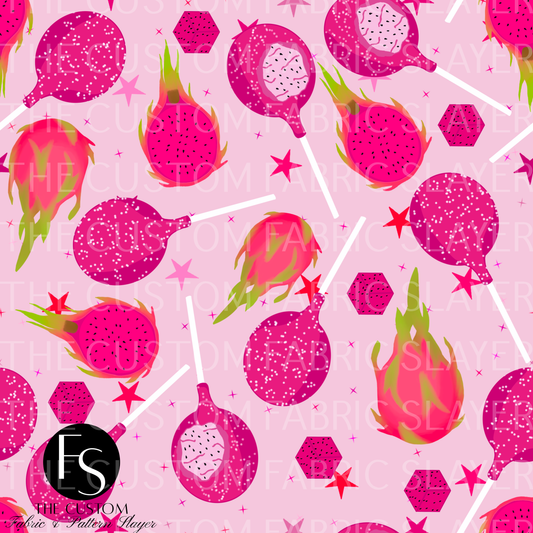 Dragonfruit Cake Pops - FABRICSLAYER