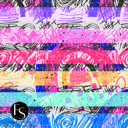 Rainbow Scribble - 2024