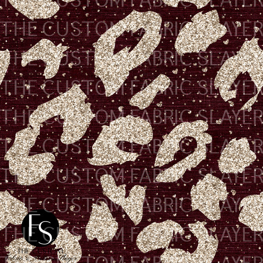 Burgundy Leopard - 2024