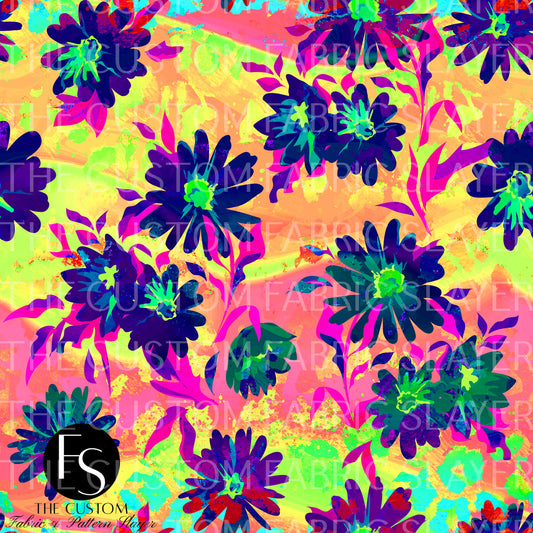Tangerine Floral - 2024