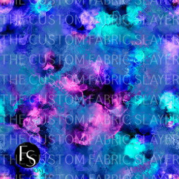 Tie Dye Blue Rock - 2024