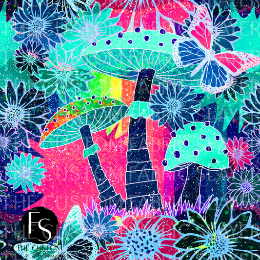 Neon Mushrooms - 2024