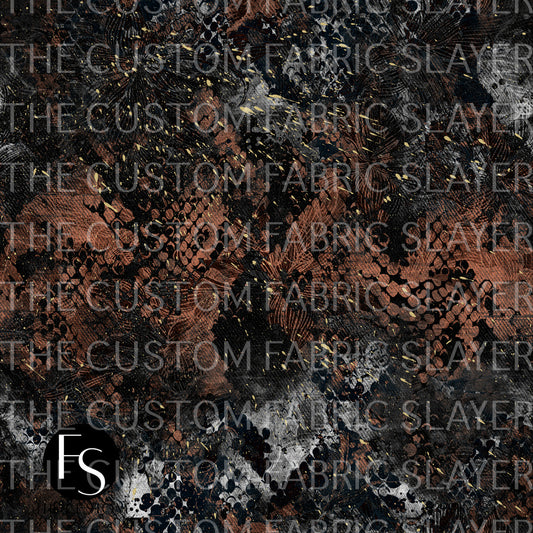 Bronze Vintage snakeskin - 2024