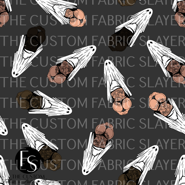Tattoo Boo Head D - FABRICSLAYER