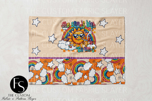 The Custom Fabric Slayer Blankets - High as the sun - SPOOKYSQUAD