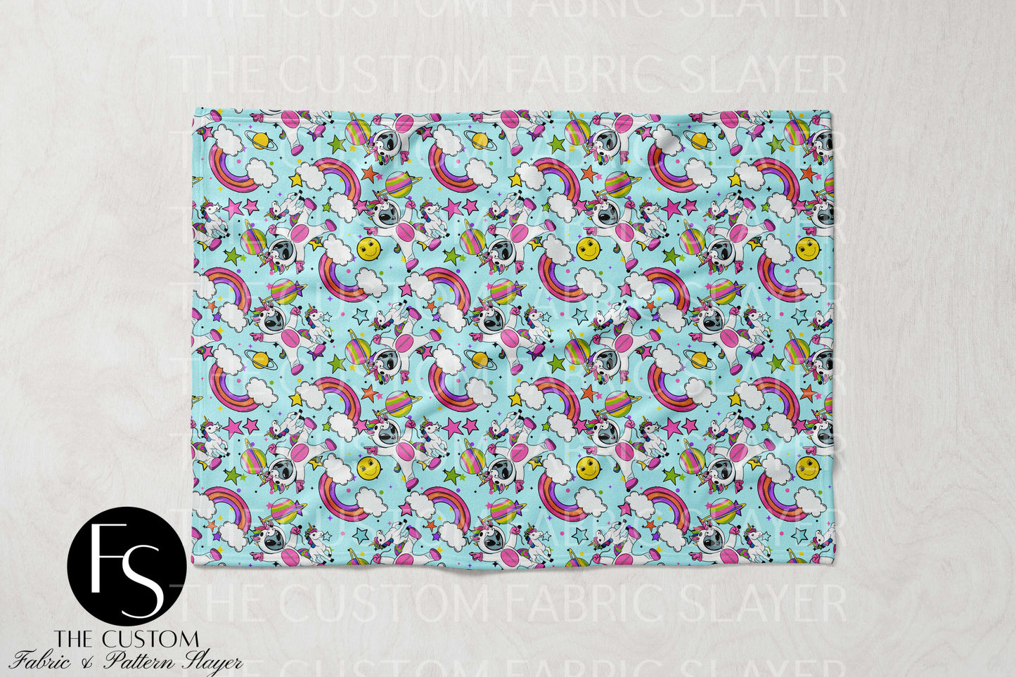 I Believe in unicorns - SPOOKYSQUADDIGITALS - Double Sided Print Blanket