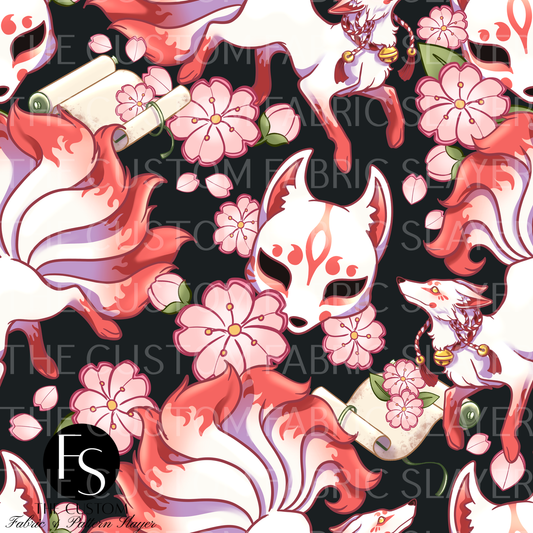 Kitsune A - PAWSITIVEPAINTS
