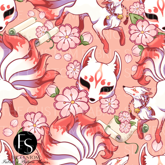 Kitsune B - PAWSITIVEPAINTS