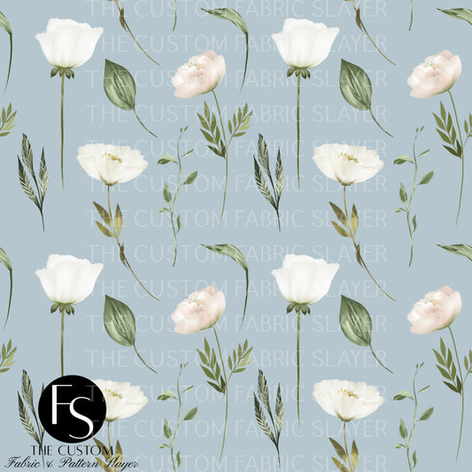 Light blue flowers - 2024